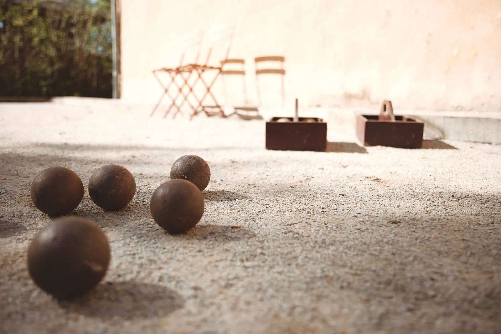 Terrain de pétanque — Maison Oiserie