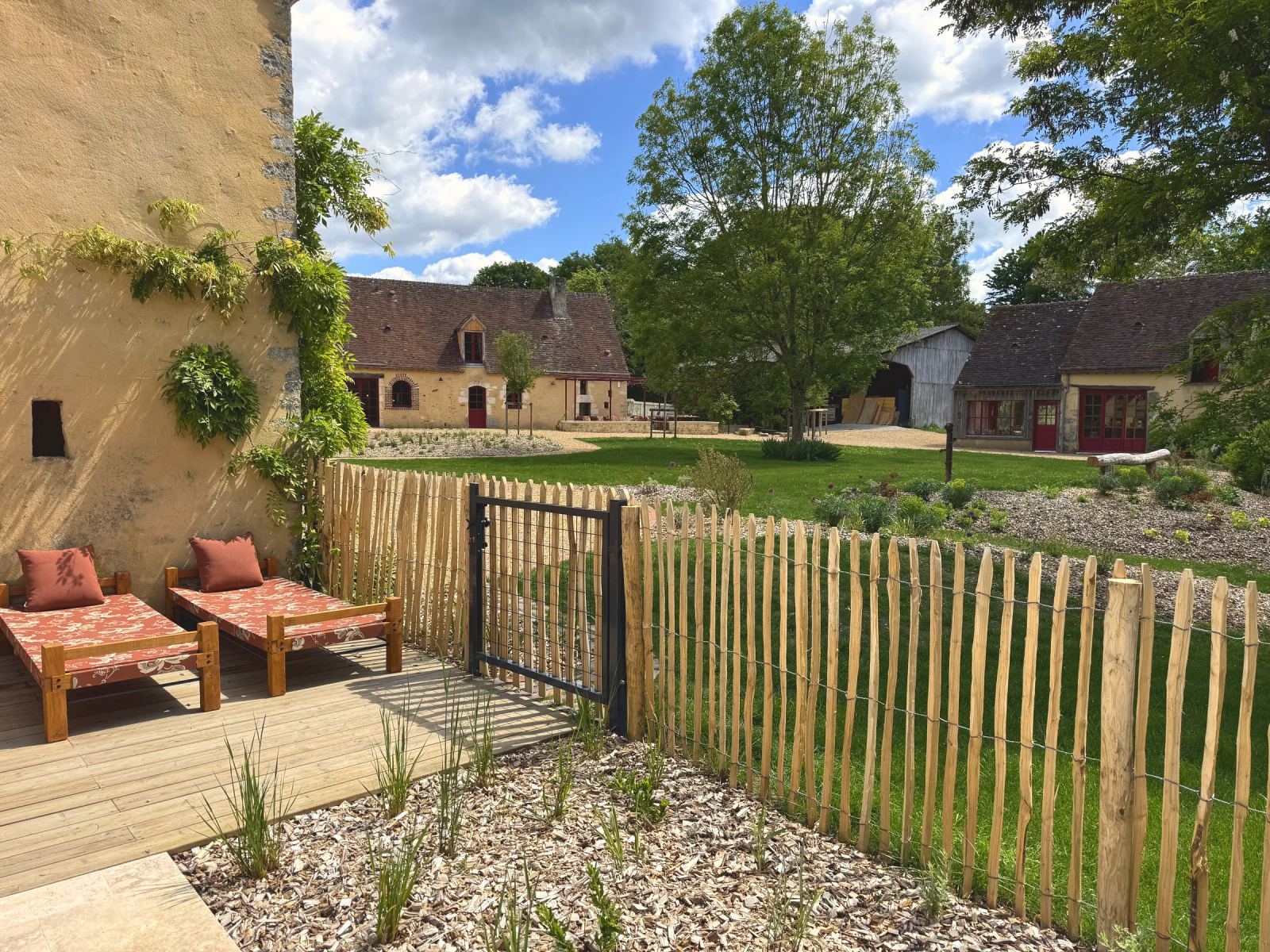 Piscine chauffée — Maison Oiserie